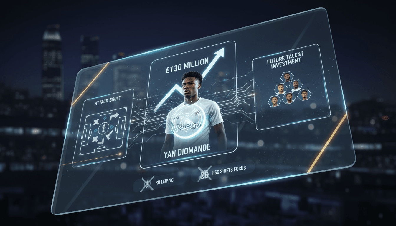 Yan Diomande in action during the FIFA World Cup