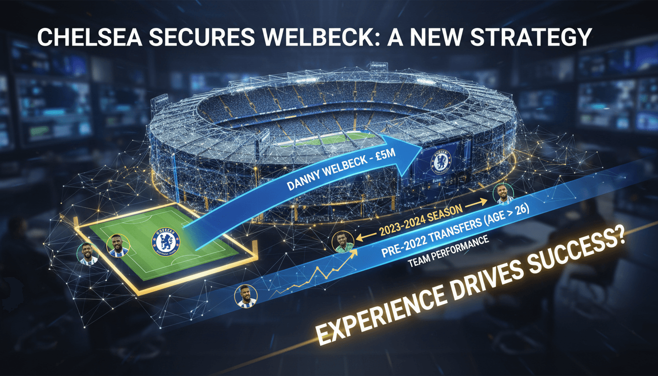 Danny Welbeck in Chelsea kit during a training session
