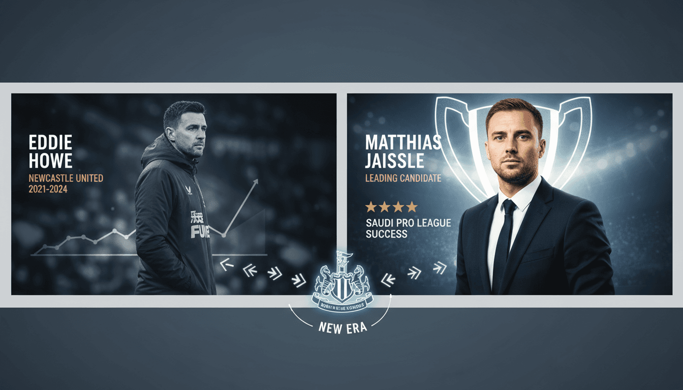 Eddie Howe and Matthias Jaissle in a football management context.
