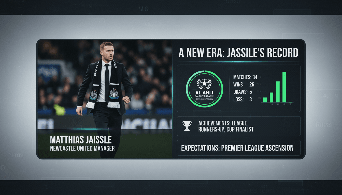 Matthias Jaissle appointed as Newcastle United manager