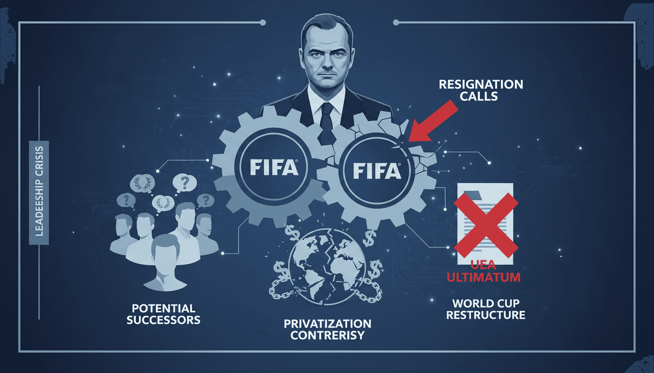 FIFA President Gianni Infantino under scrutiny for privatization plans
