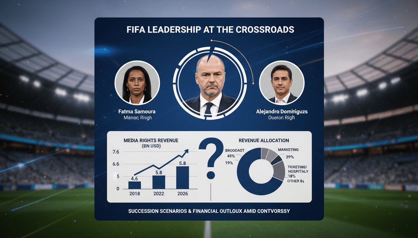 Gianni Infantino speaking at a FIFA event