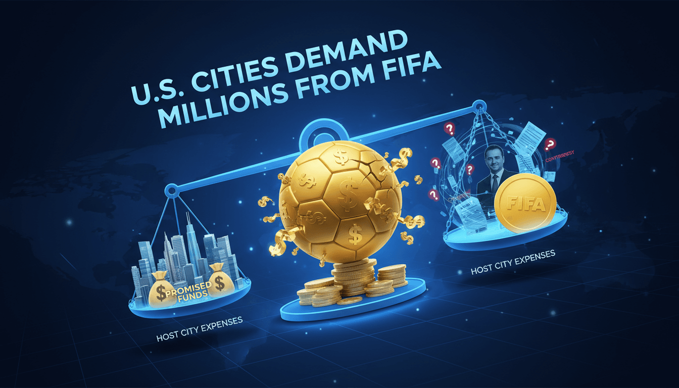 U.S. cities pressing FIFA for unpaid World Cup funding