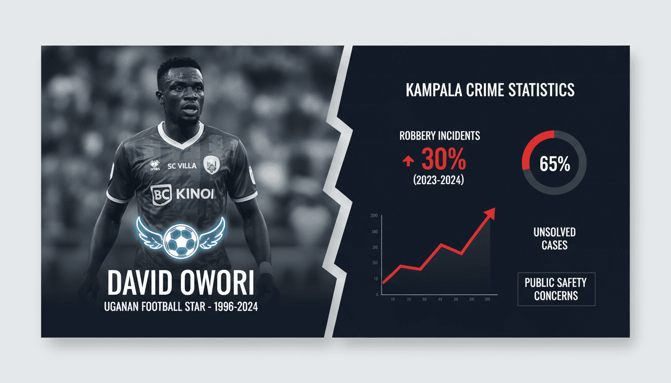 David Owori, captain of SC Villa, remembered after tragic death.