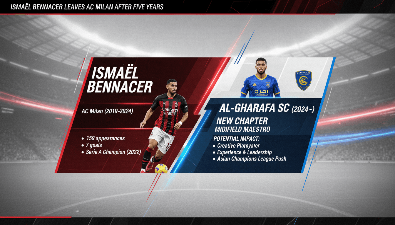 Ismaël Bennacer in action during his time at AC Milan.