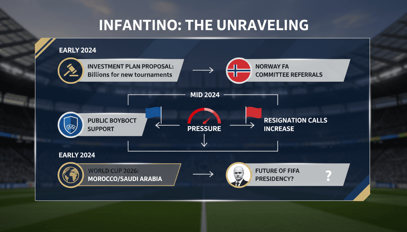 FIFA President Gianni Infantino under scrutiny amid controversy