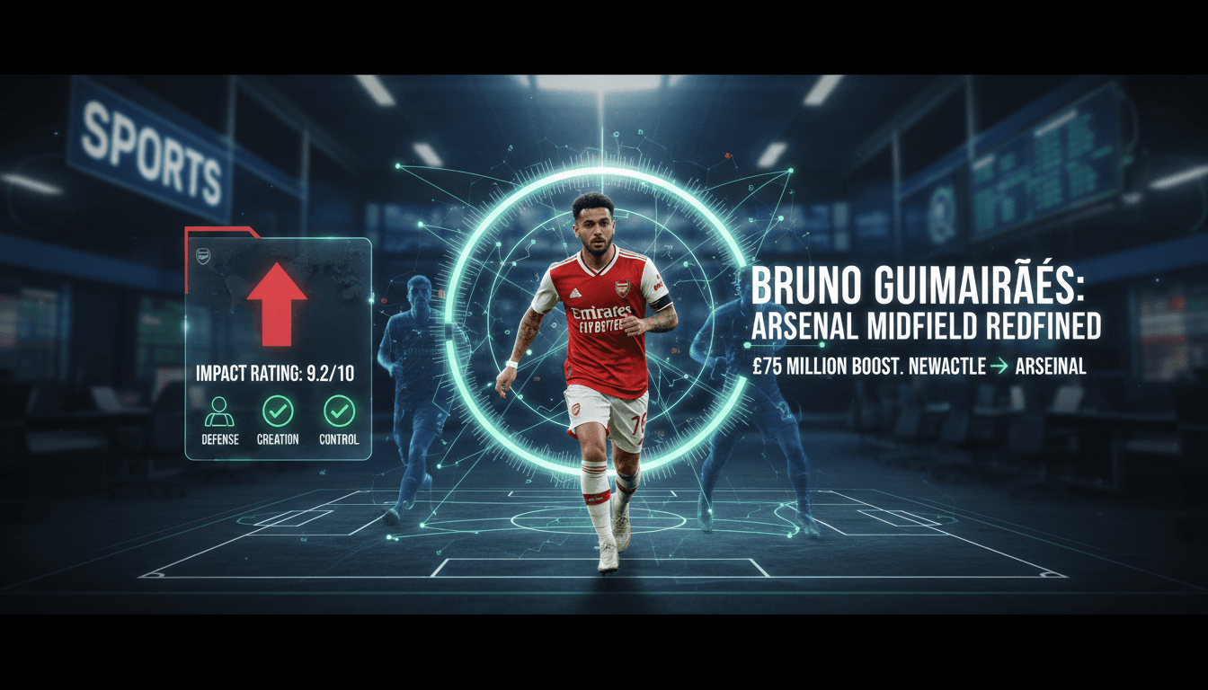 Bruno Guimarães transfers to Arsenal for £75 million