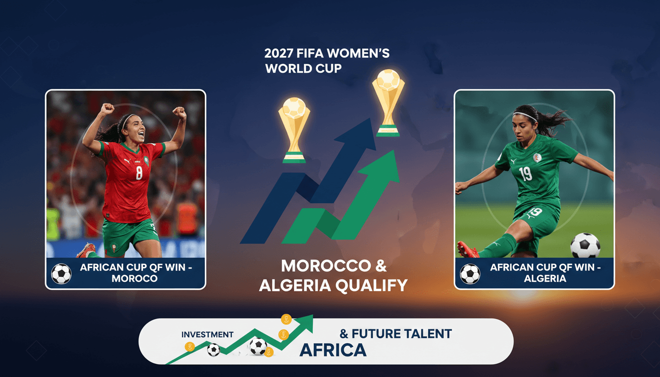 Morocco and Algeria qualify for 2027 FIFA Women's World Cup