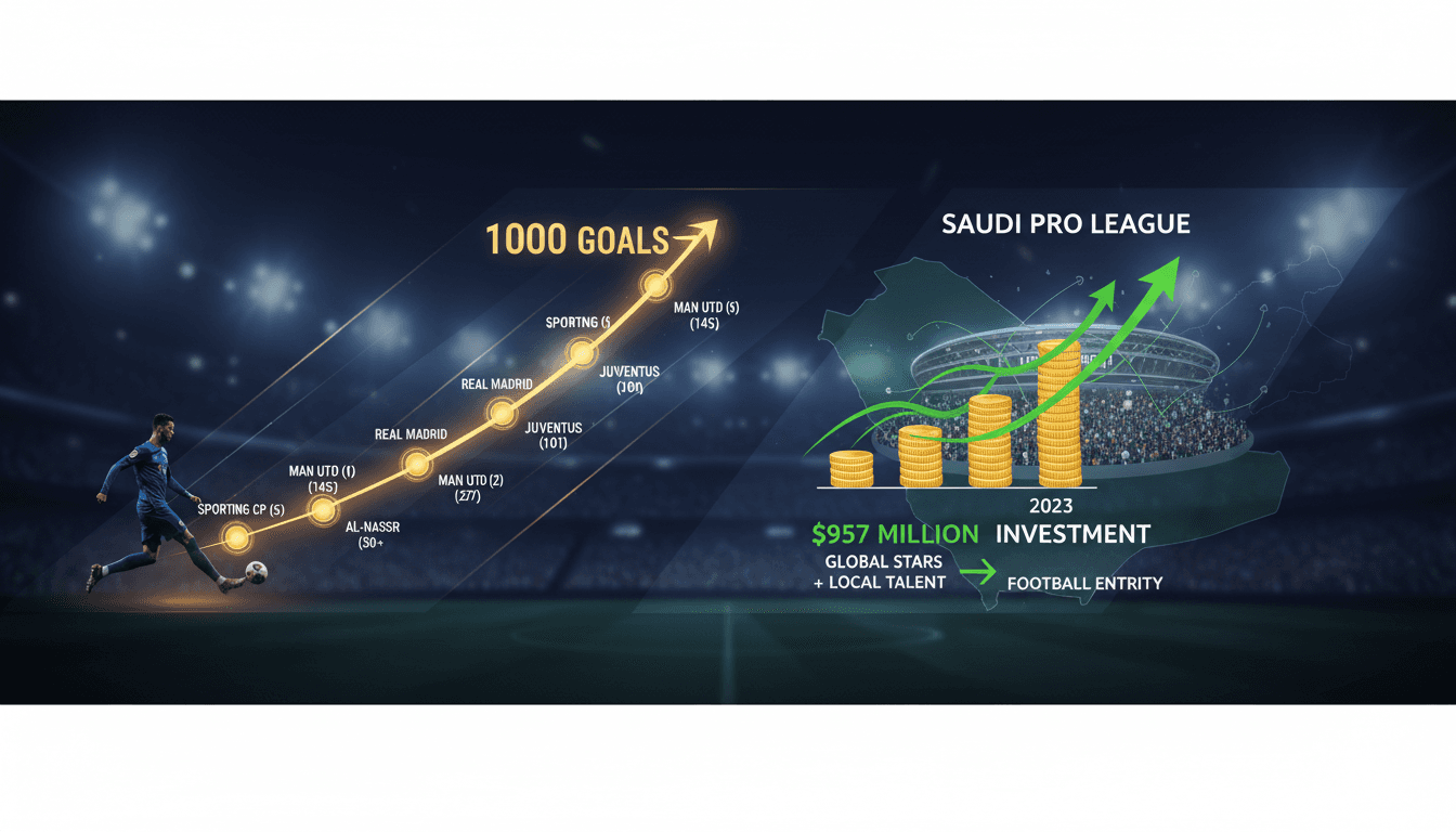 Saudi Pro League season begins with Ronaldo chasing 1,000 career goals