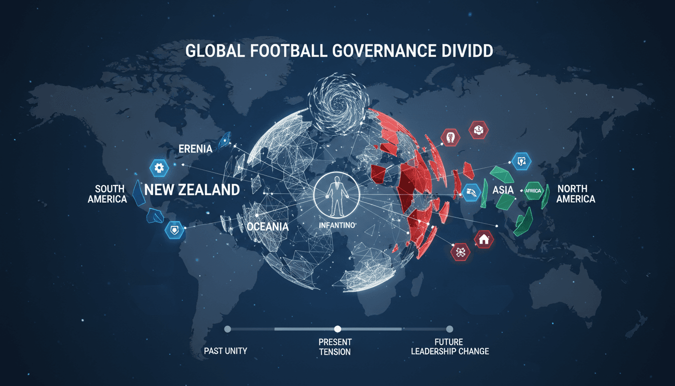 New Zealand withdraws support for FIFA President Gianni Infantino amid growing divisions
