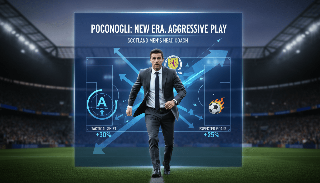Sébastien Pocognoli appointed as head coach of Scotland's men's football team