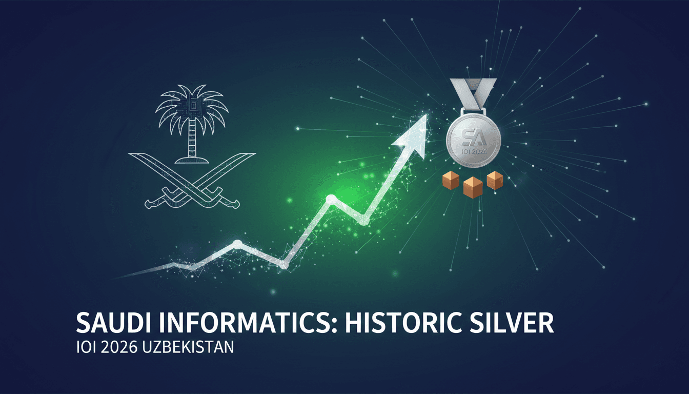 Saudi Arabia's informatics team wins historic silver medal at IOI 2026