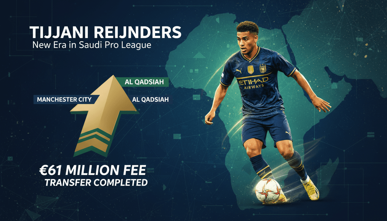 Tijjani Reijnders in action, showcasing his transfer to Al Qadsiah for €61 million.