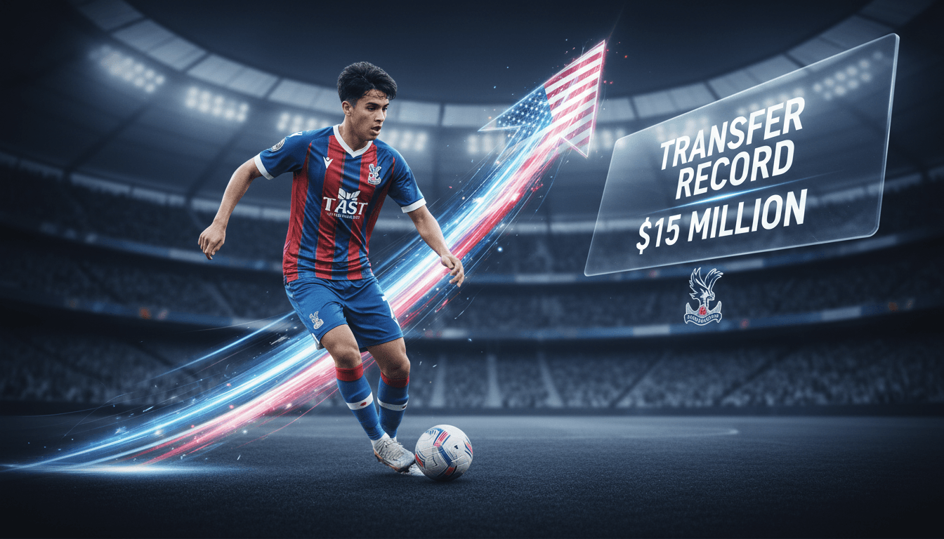 Zavier Gozo playing soccer, representing the rise of young American talent in European football.