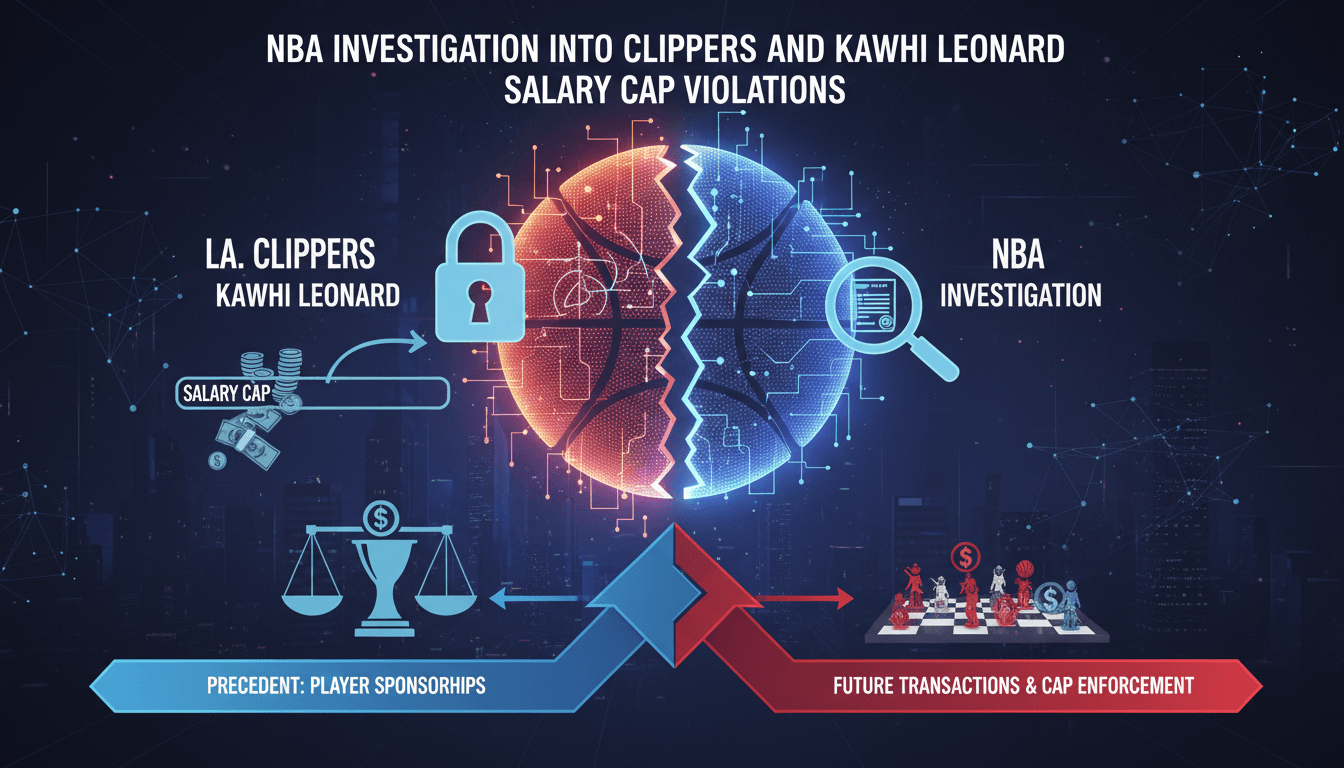 NBA Investigation into Clippers and Kawhi Leonard Approaches Conclusion Amid Salary Cap Violations