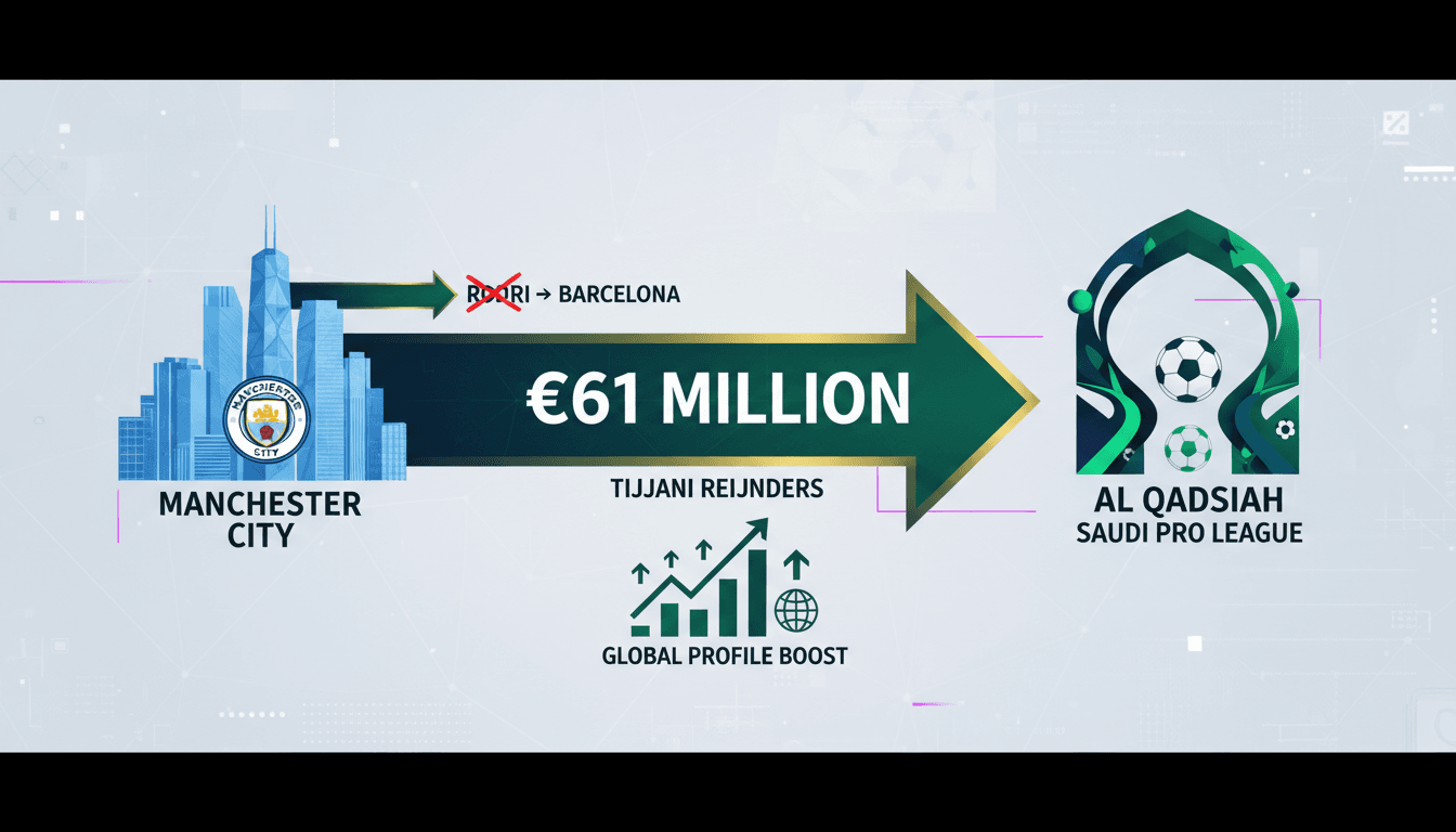 Tijjani Reijnders transfer to Al Qadsiah, highlighting the Saudi Pro League's growing influence in global sports.