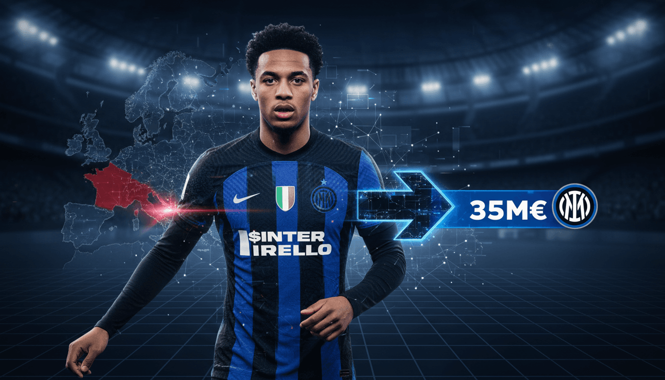 Curtis Jones in Inter Milan kit, representing the rise of English talent in European football.