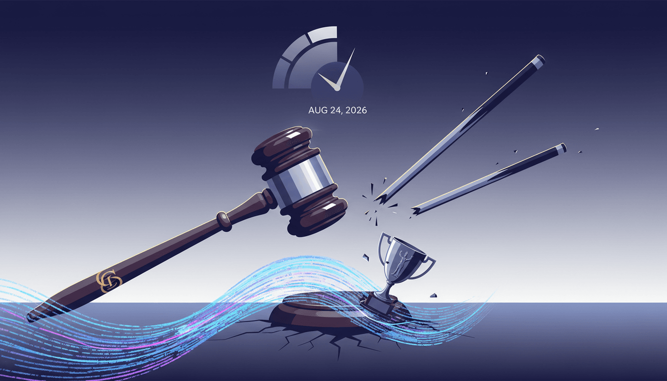 A gavel and snooker cue symbolizing the cultural shift towards accountability in celebrity culture.