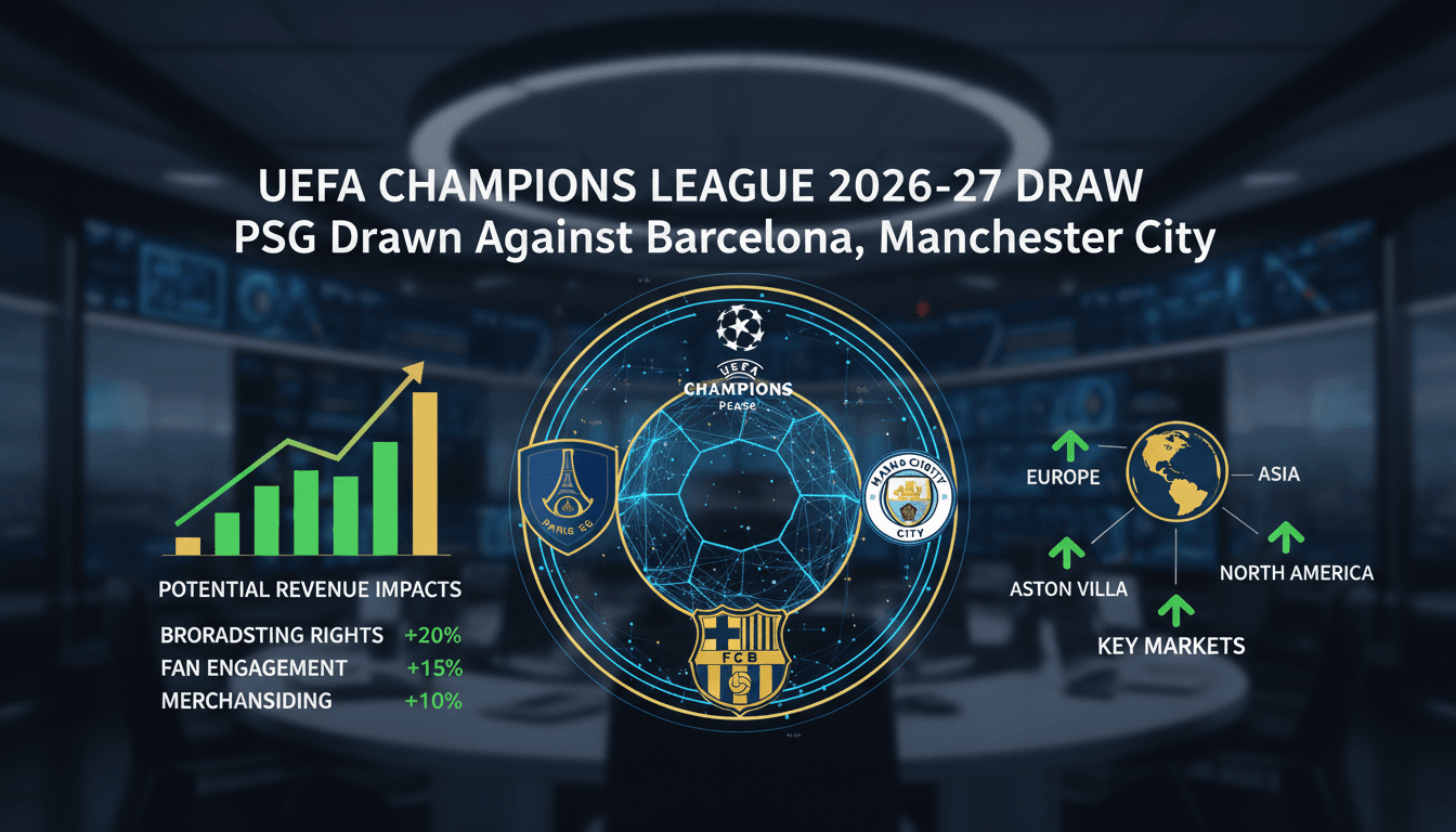 UEFA Champions League 2026-27 draw matchups and implications for clubs and fans.