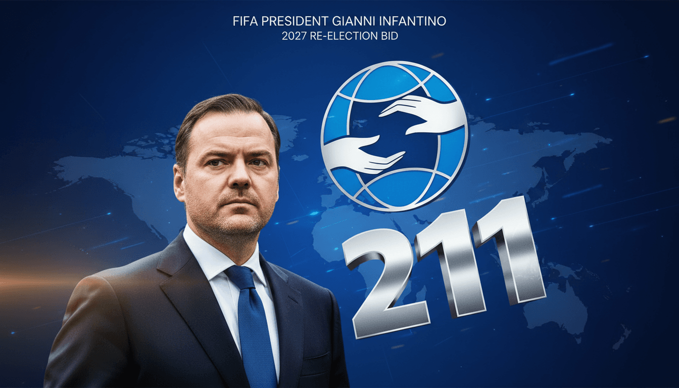 FIFA President Gianni Infantino Announces Bid for Fourth Term in 2027 Election