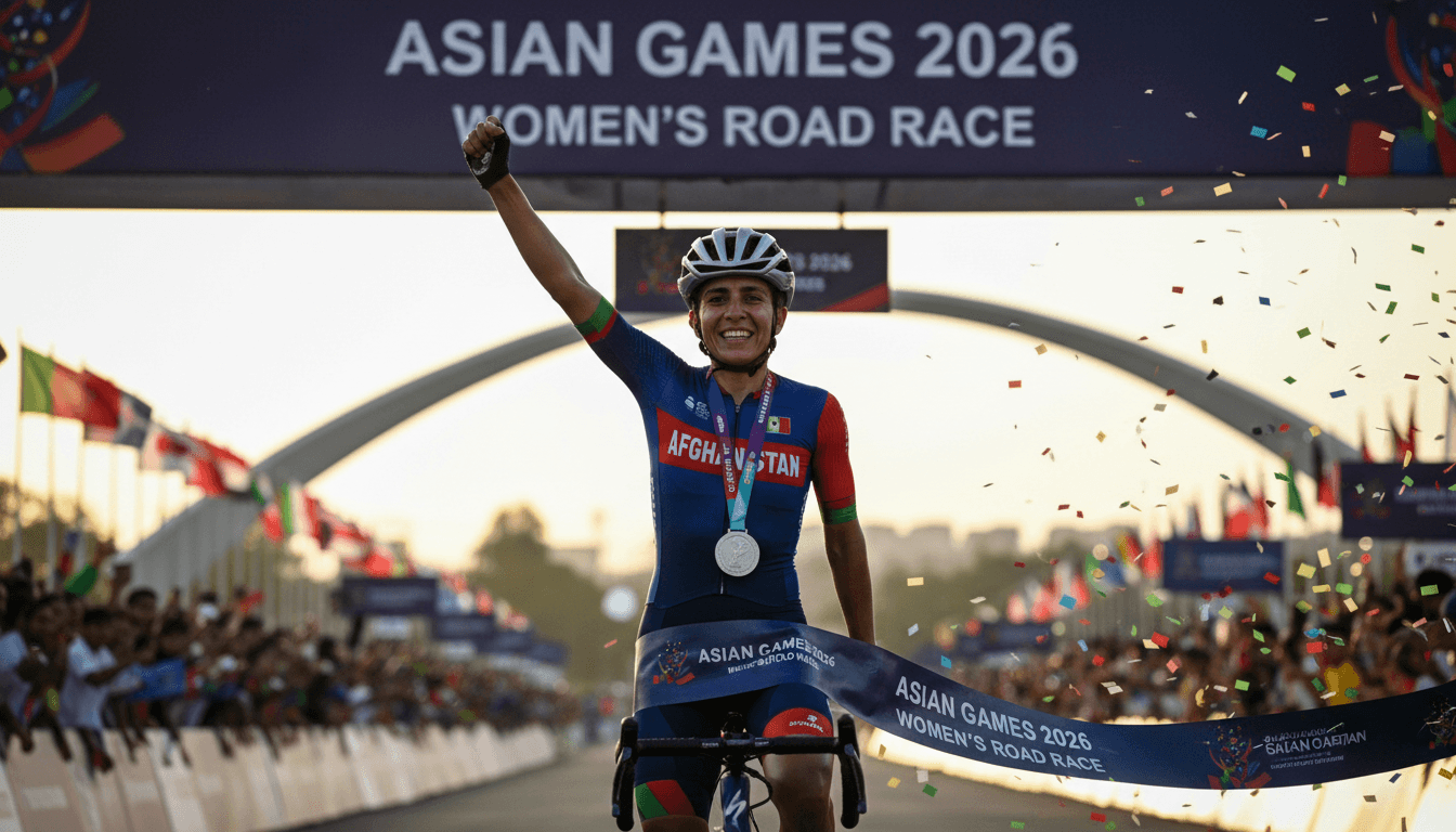 Fariba Hashimi Wins Silver Medal for Afghanistan at 2026 Asian Games