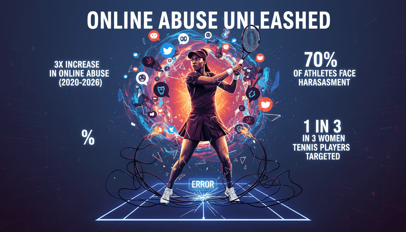 Coco Gauff addressing online racism after her match at the China Open, highlighting the rise of digital abuse in sports.