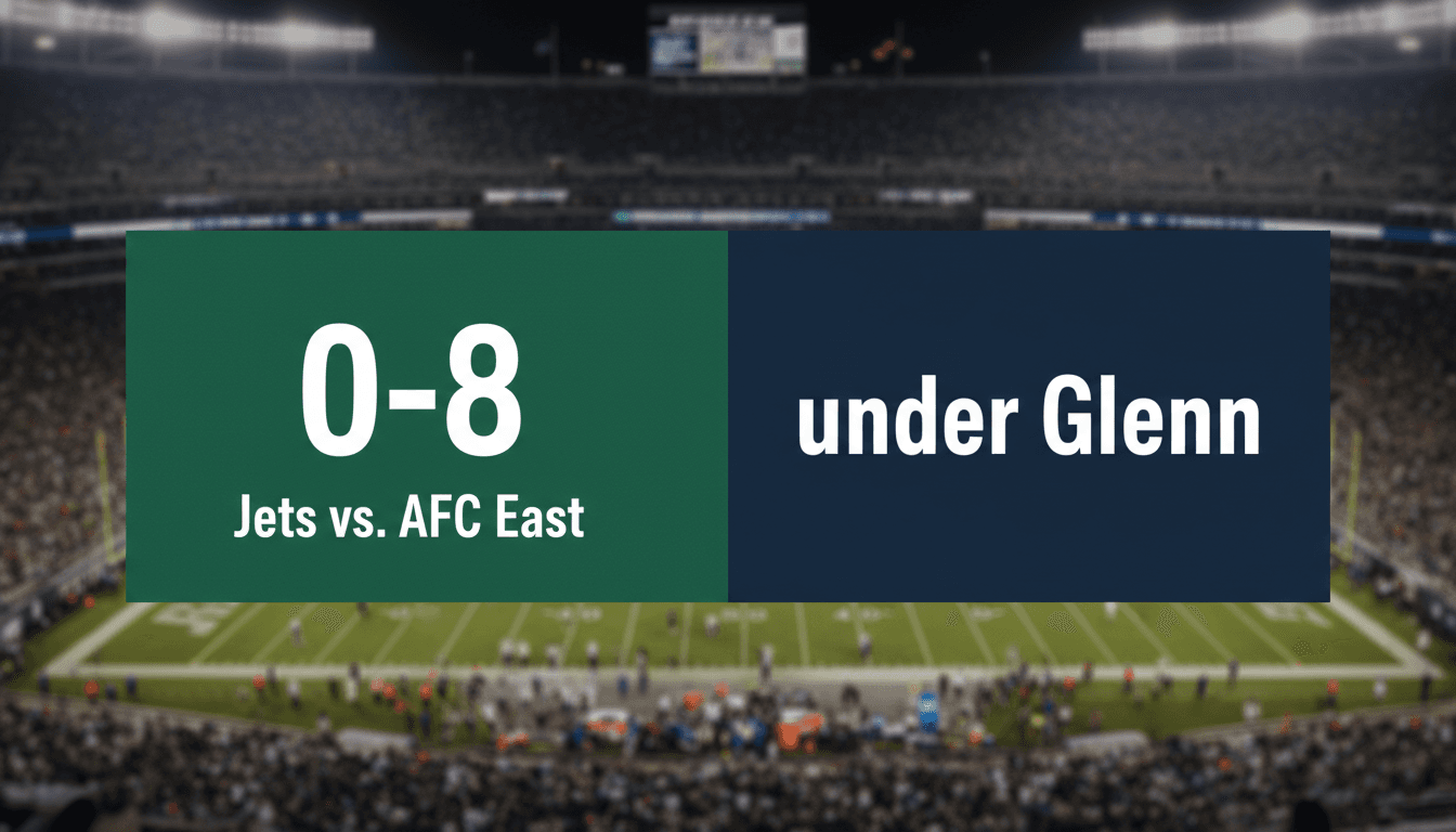 Scoreboard graphic showing Miami Dolphins defeating New York Jets 28-25 at MetLife Stadium