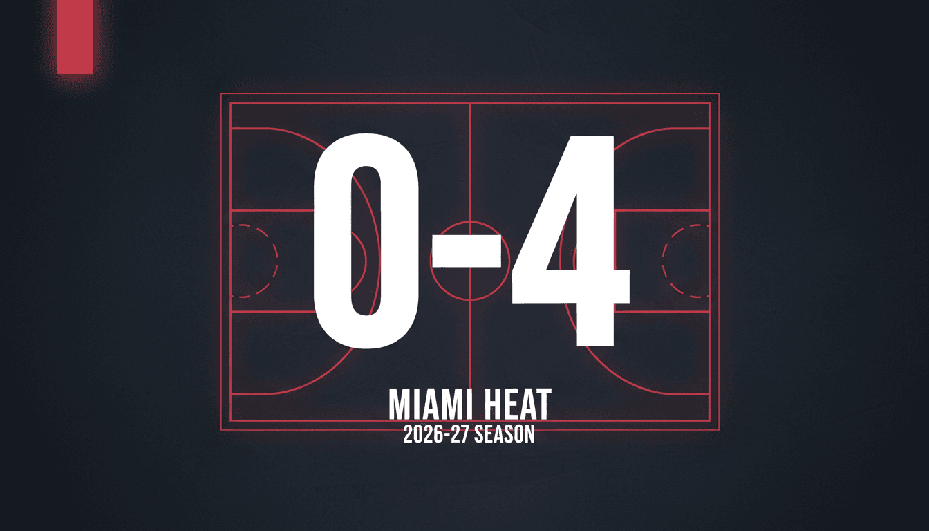 Miami Heat center Bam Adebayo on the court during an early-season NBA game amid team struggles