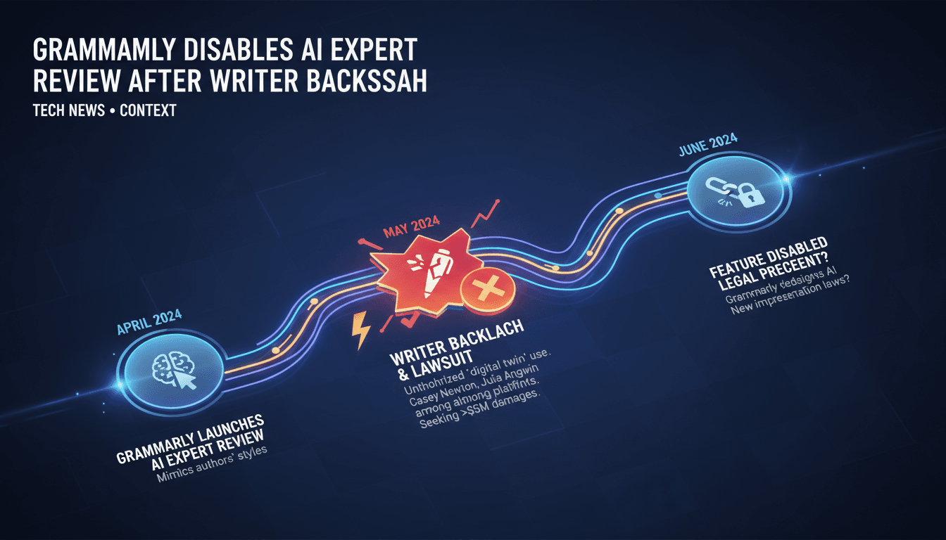 Grammarly disables AI Expert Review feature after writer backlash