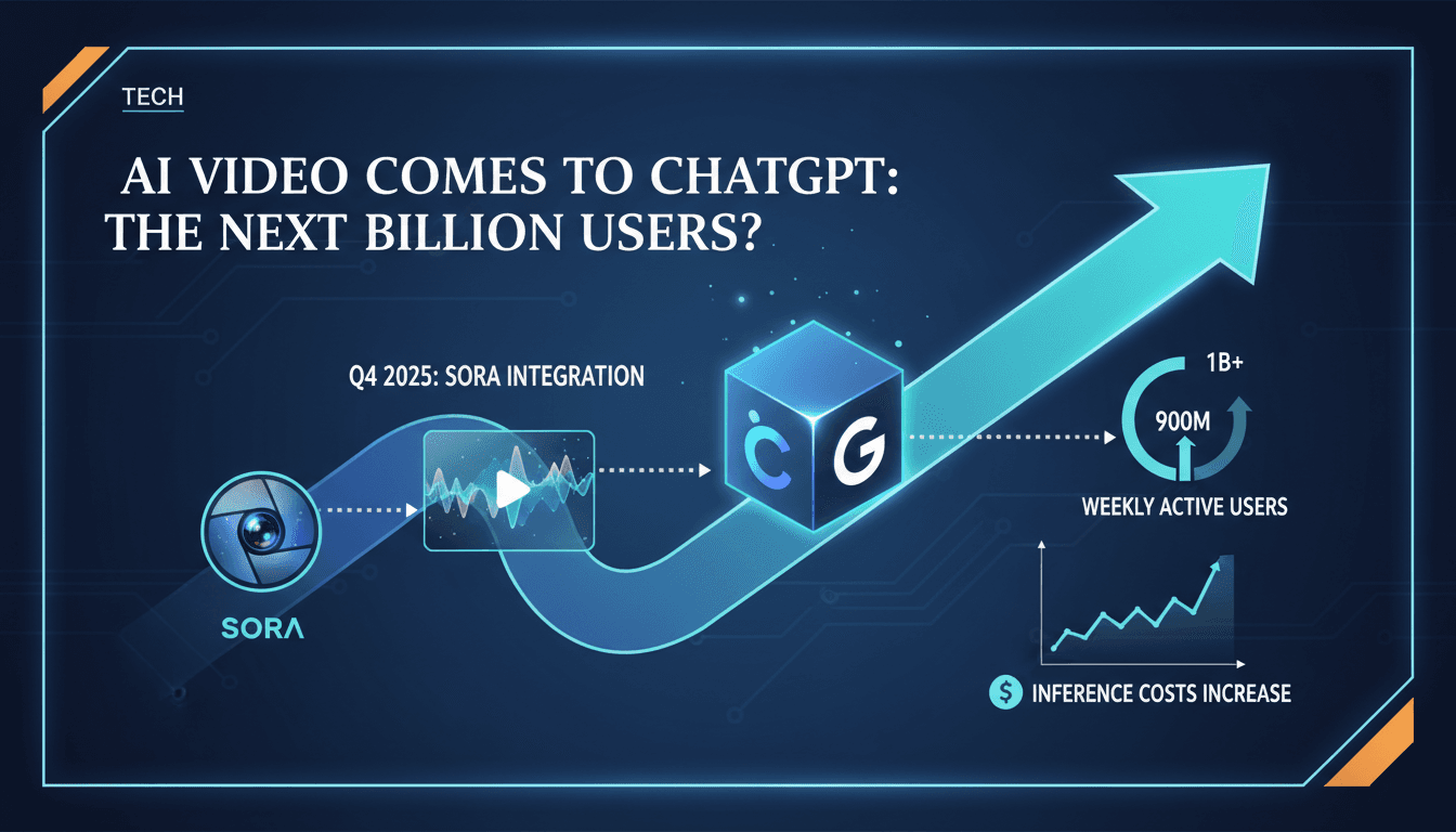 OpenAI plans to integrate Sora video generation into ChatGPT