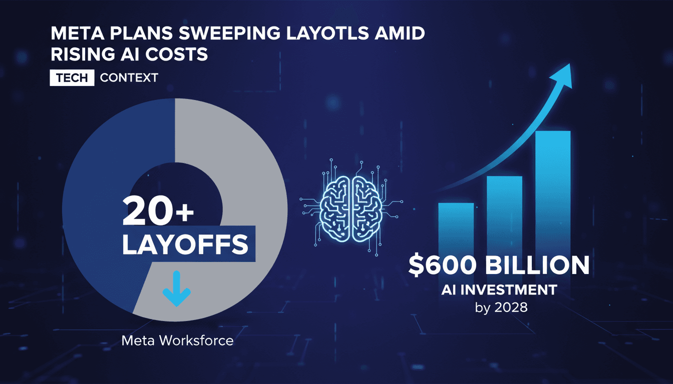 Meta plans sweeping layoffs amid rising AI costs