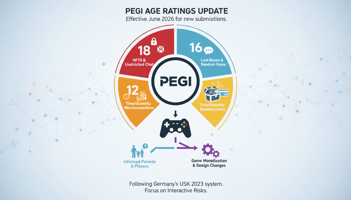 PEGI to raise age ratings for games with loot boxes and microtransactions