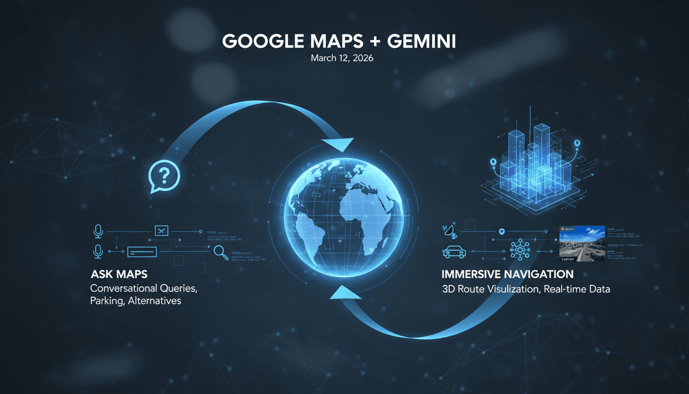 Google launches Gemini-powered features in Maps