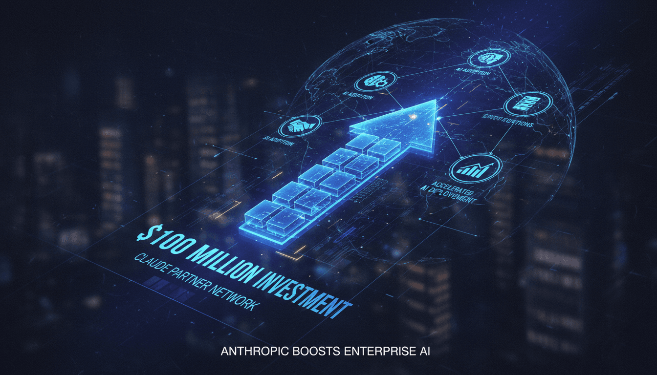 Anthropic Invests $100 Million in Claude Partner Network to Enhance Enterprise AI Adoption