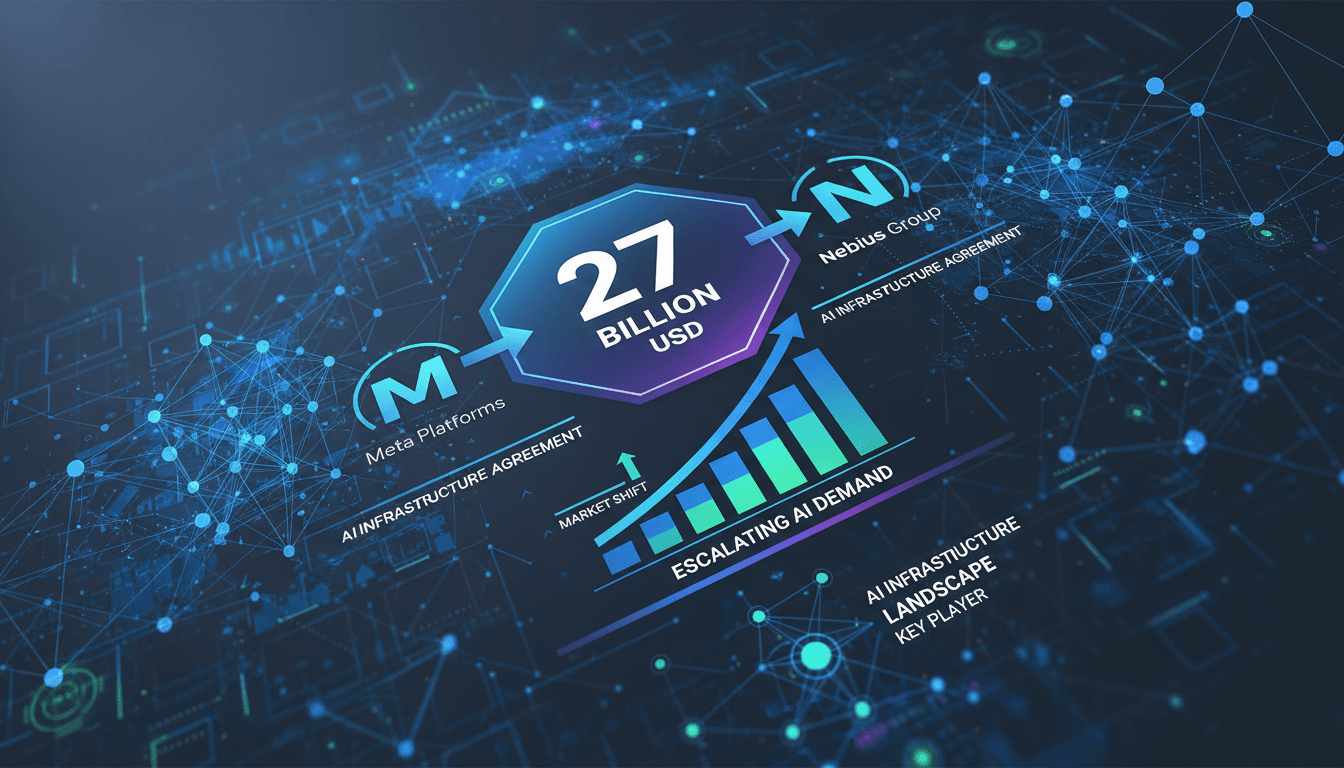 Meta Platforms and Nebius Group Sign $27 Billion AI Infrastructure Agreement