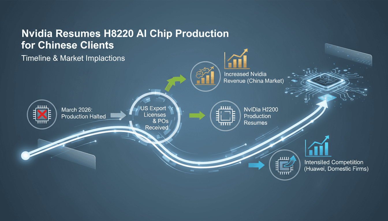 Nvidia Resumes H200 AI Chip Production for Chinese Clients