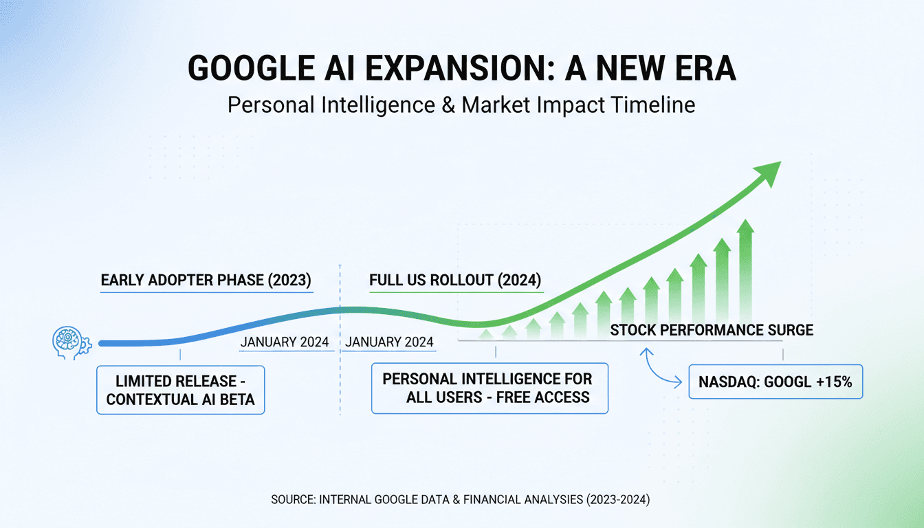 Google Expands Personal Intelligence AI Feature to All US Users