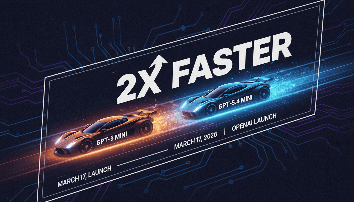 OpenAI Launches GPT-5.4 Mini and Nano Models for Enhanced AI Performance