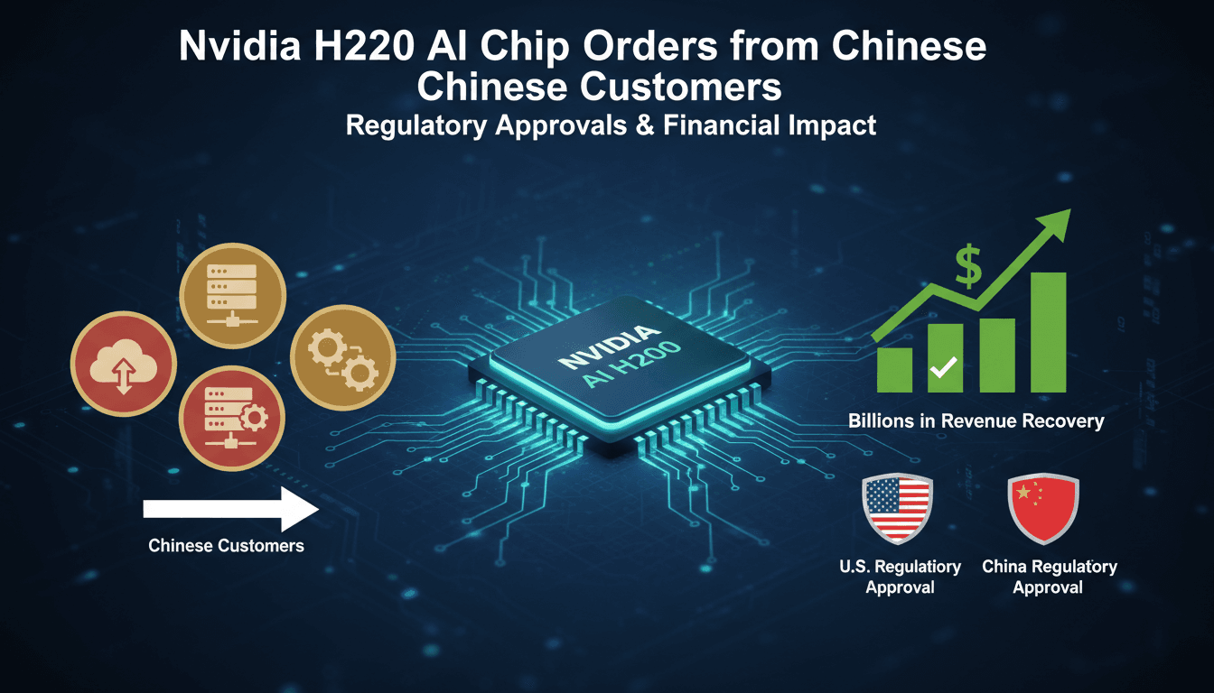 Nvidia Receives H200 AI Chip Orders from Chinese Customers After Regulatory Approvals