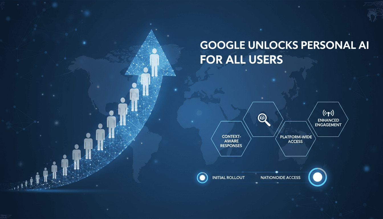 Google Expands Personal Intelligence AI Feature to All Free-Tier Users in the US