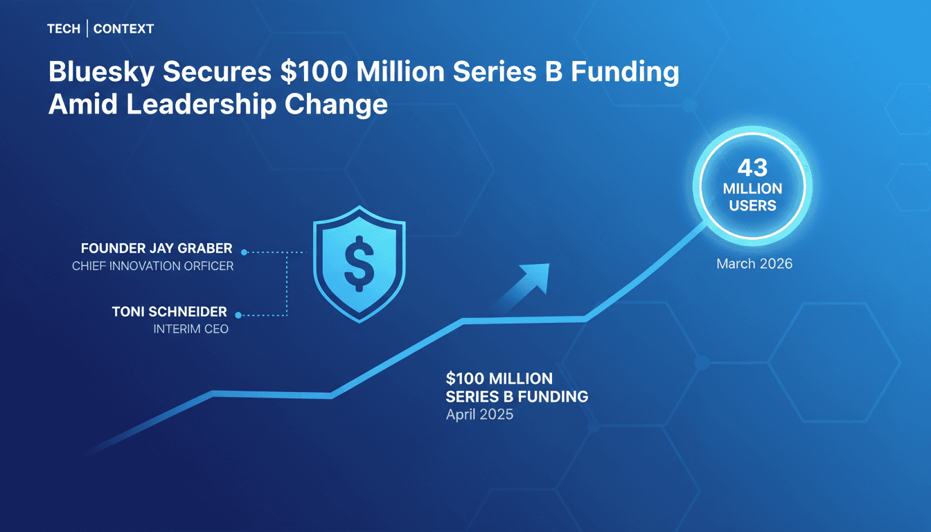 Bluesky Secures $100 Million Series B Funding Amid Leadership Change