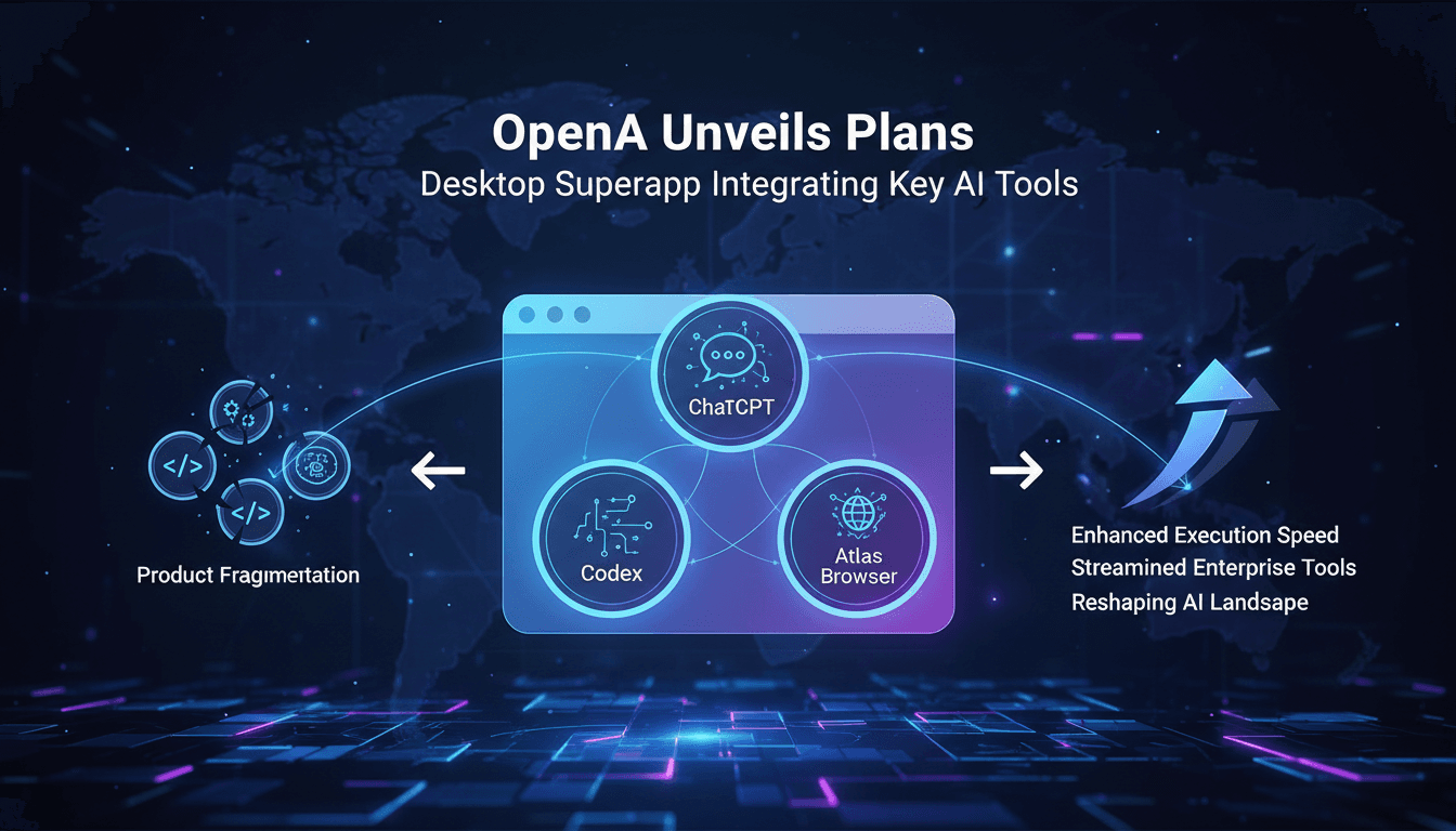 OpenAI Unveils Plans for Desktop Superapp Integrating Key AI Tools
