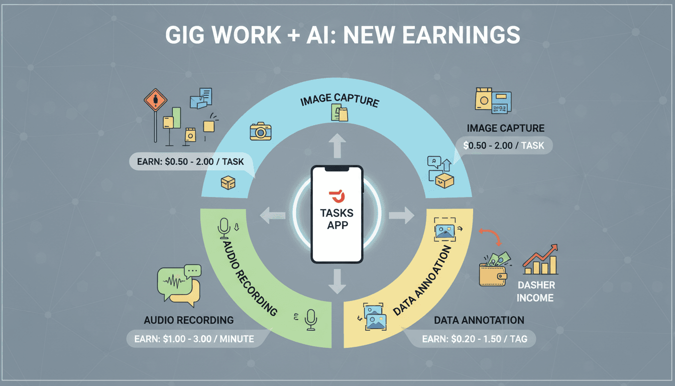 DoorDash Launches Tasks App for Couriers to Generate AI Training Data