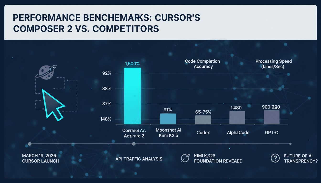 Cursor's Composer 2 Model Revealed as Based on Moonshot AI's Kimi K2.5