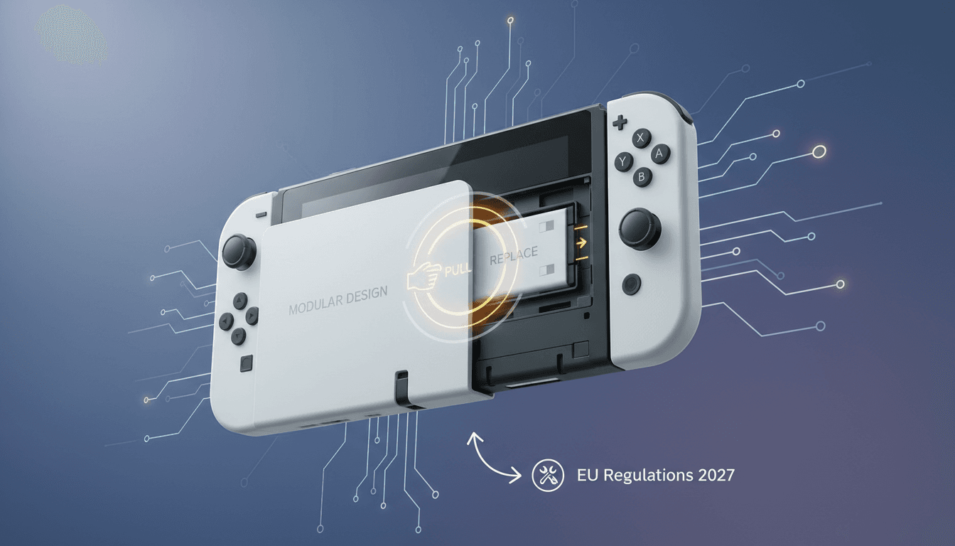 Nintendo Revises Switch 2 for EU Compliance with User-Replaceable Battery