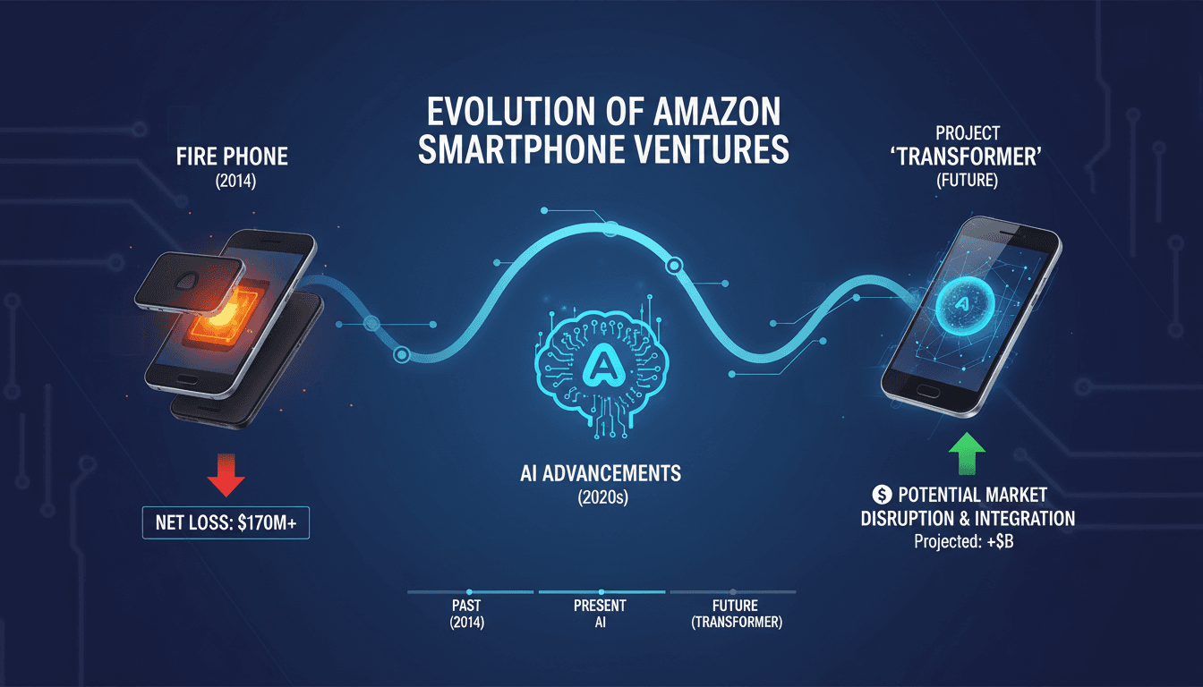 Amazon Developing AI-Native Smartphone 'Transformer' for Alexa Integration