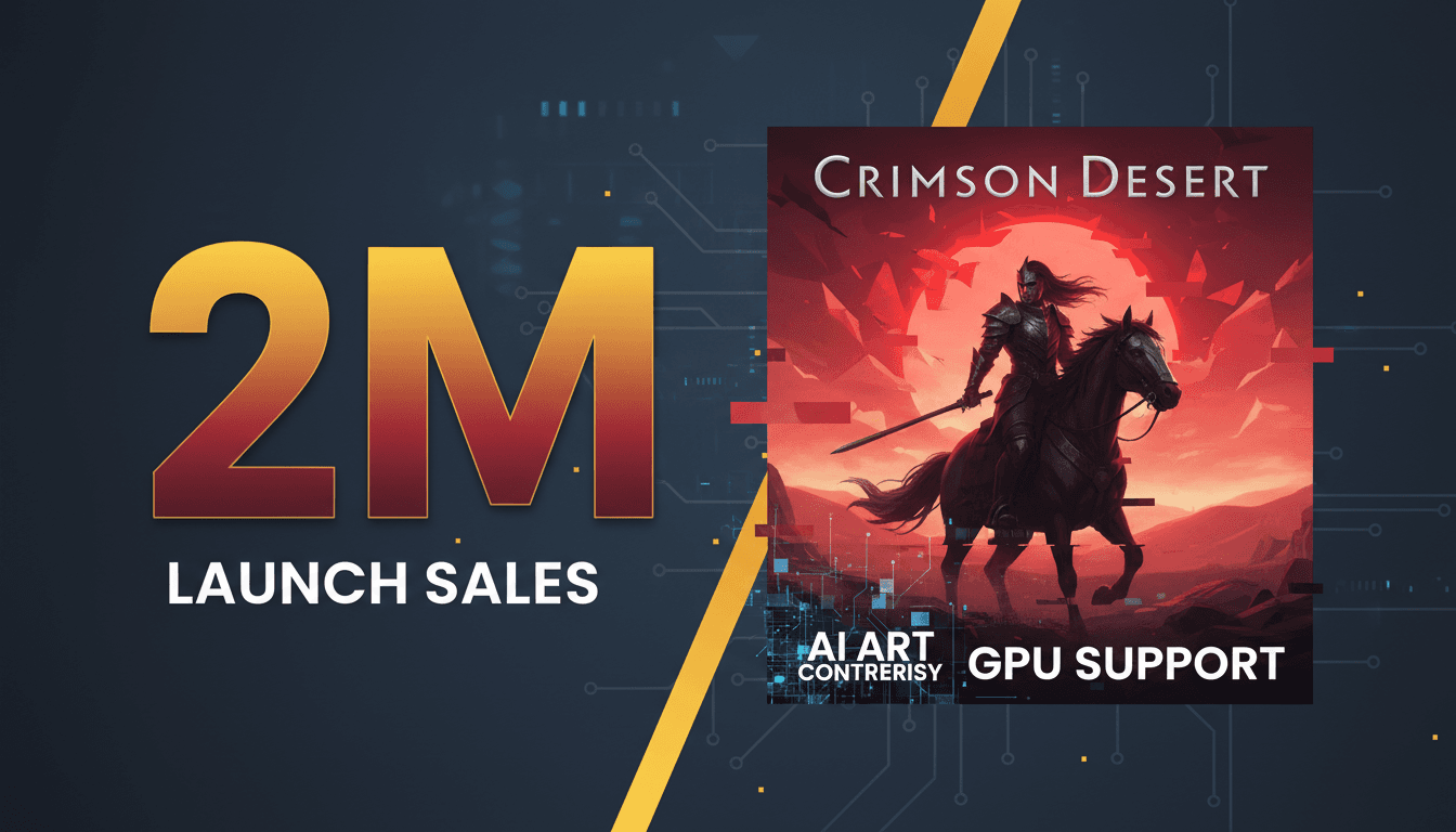 Pearl Abyss Apologizes for AI Art in Crimson Desert and Announces Intel GPU Support