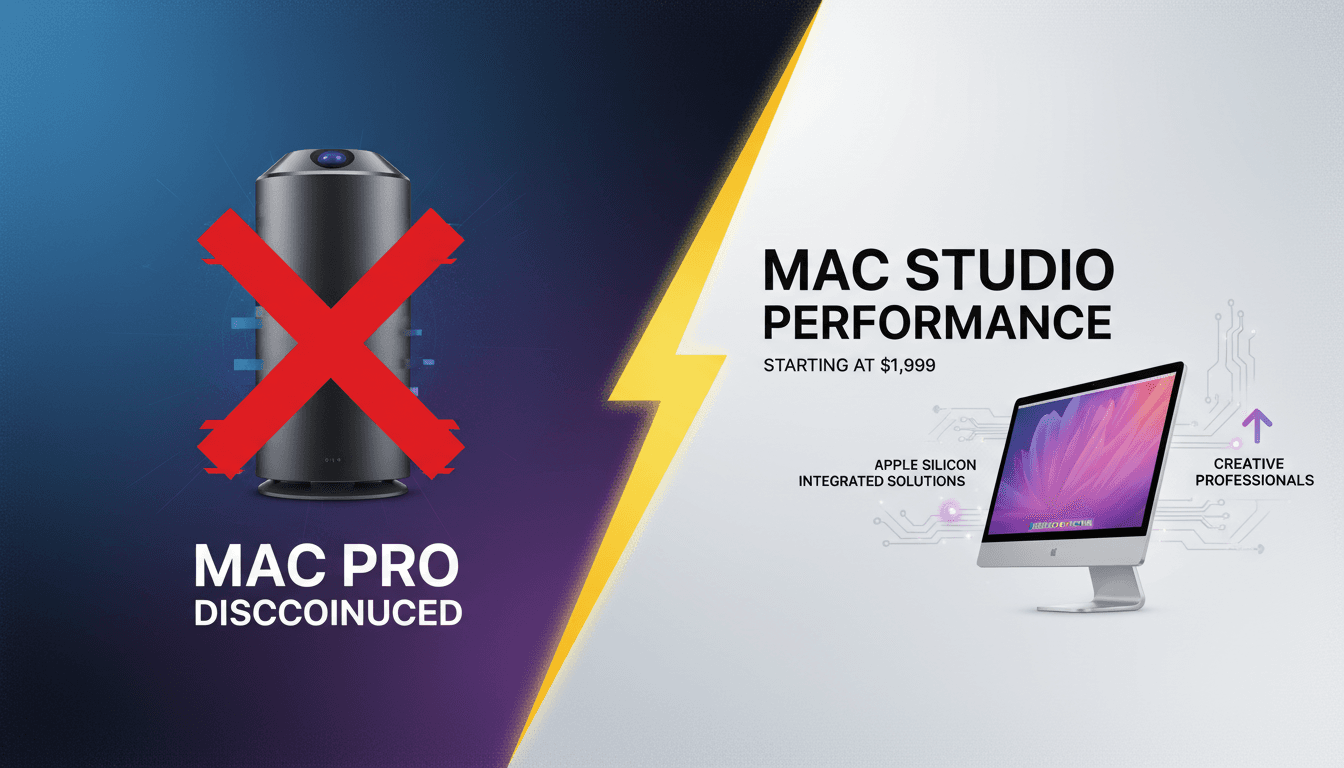 Apple Discontinues Mac Pro Desktop Without Plans for Future Models