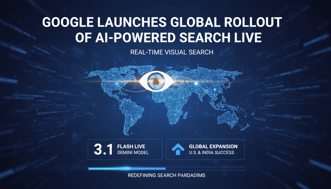 Google Launches Global Rollout of AI-Powered Search Live Feature