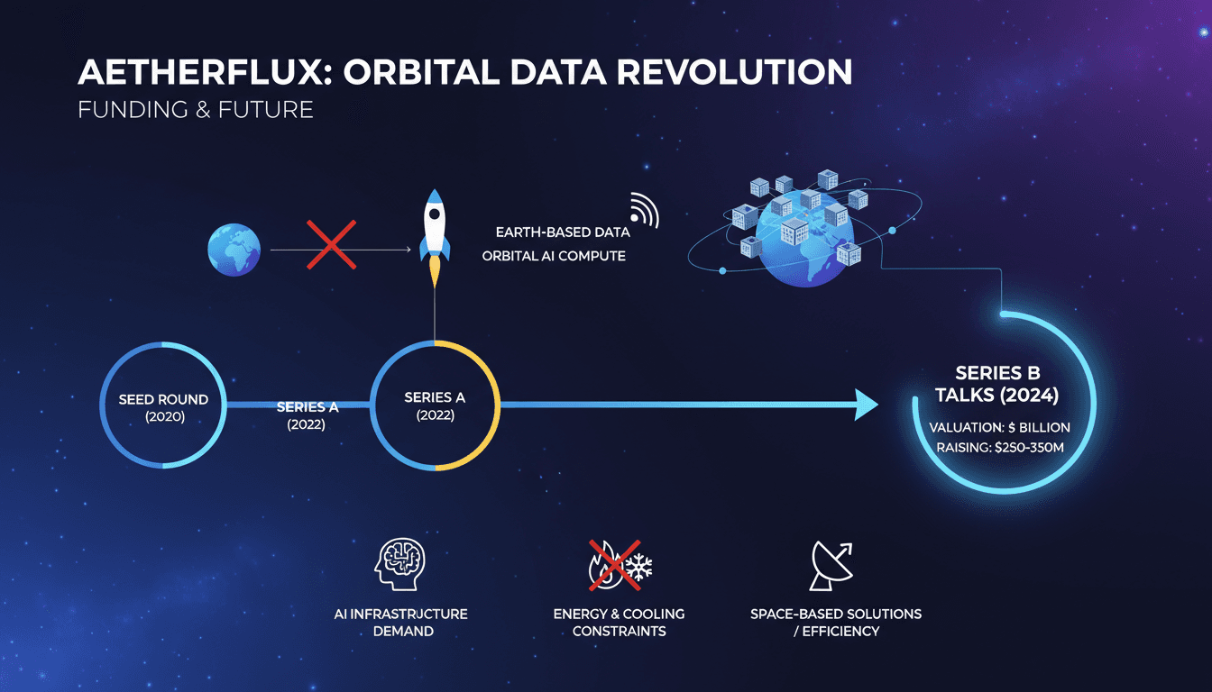 Aetherflux Secures Series B Funding Talks at $2 Billion Valuation for Orbital Data Centers